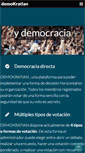 Mobile Screenshot of demokratian.org